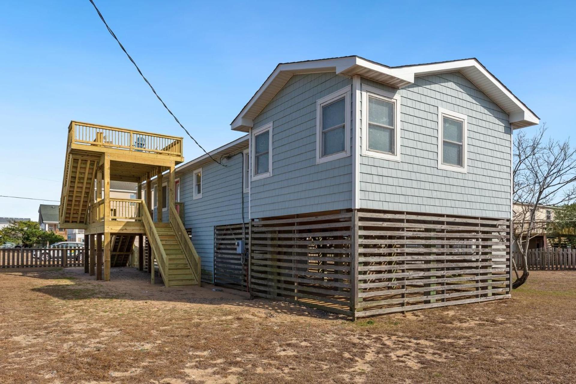 4011 The Dogs House 2 Min Walk To Beach Kitty Hawk Exteriér fotografie